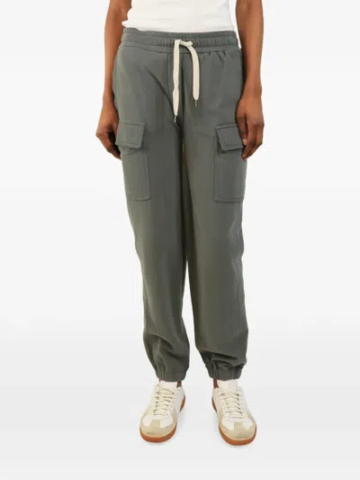 Pre-owned Brunello Cucinelli Vintage Side-pockets Track Pants In Gray