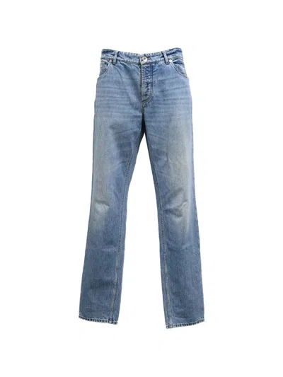 Pre-owned Brunello Cucinelli Vintage Slim-fit Jeans In Blue