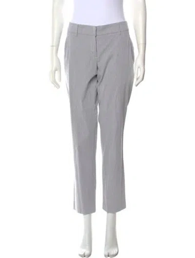 Pre-owned Brunello Cucinelli Vintage Straight Leg Pants In Gray