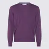 Brunello Cucinelli Soft Texture Crewneck Sweater With Ribbed Cuffs