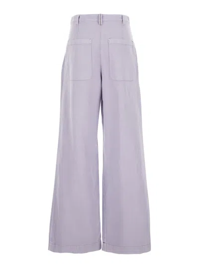BRUNELLO CUCINELLI VIOLET PANTS