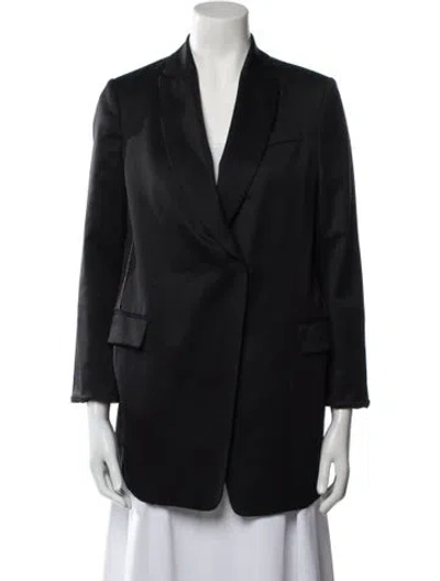 Pre-owned Brunello Cucinelli Virgin Wool Blazer In Black