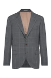 BRUNELLO CUCINELLI BRUNELLO CUCINELLI VIRGIN WOOL BLAZER