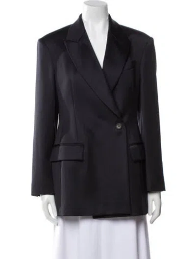 Pre-owned Brunello Cucinelli Virgin Wool Blazer W/ Tags In Blue