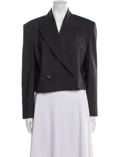 Pre-owned Brunello Cucinelli Virgin Wool Blazer W/ Tags In Gray