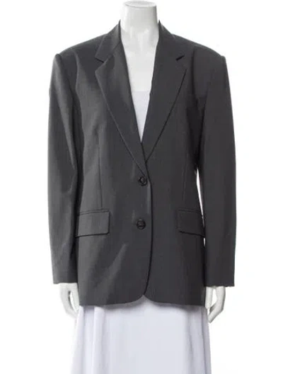 Pre-owned Brunello Cucinelli Virgin Wool Blazer W/ Tags In Gray