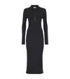 Brunello Cucinelli Cashmere And Silk-blend Midi Dress In Black