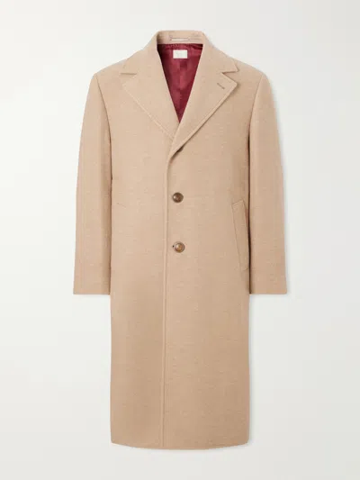 Brunello Cucinelli Virgin Wool Coat In Neutral