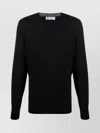 Brunello Cucinelli Virgin Wool Crewneck Sweater With Long Sleeves