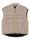 Brunello Cucinelli Virgin Wool Double-cloth Vest