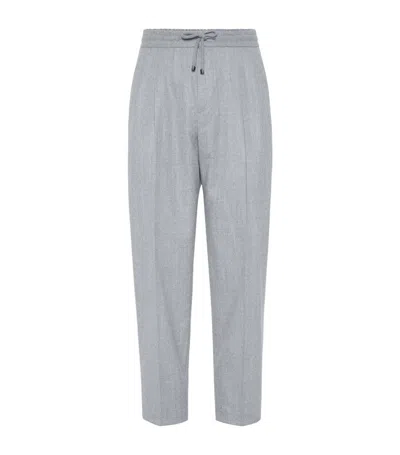 Brunello Cucinelli Pant In Gray