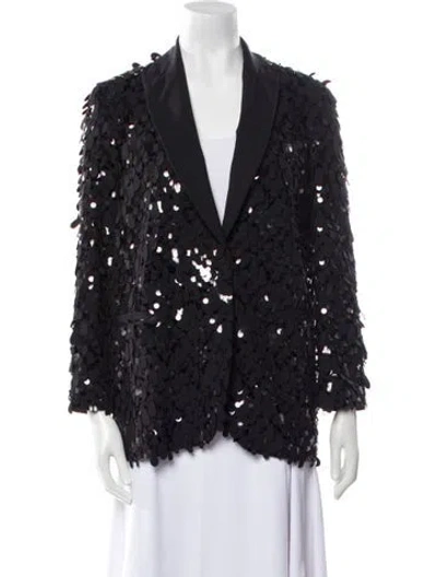 Pre-owned Brunello Cucinelli Virgin Wool Evening Jacket W/ Tags In Black