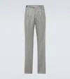 BRUNELLO CUCINELLI VIRGIN WOOL FLANNEL CHINOS