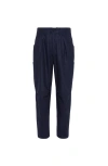 Brunello Cucinelli Virgin Wool Flannel Trousers