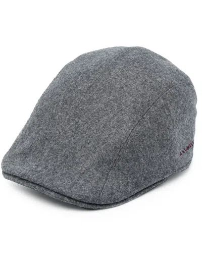 BRUNELLO CUCINELLI VIRGIN WOOL FLAT CAP