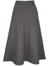 Brunello Cucinelli Skirts In Grey