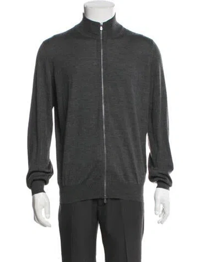 Pre-owned Brunello Cucinelli Virgin Wool Jacket In Black