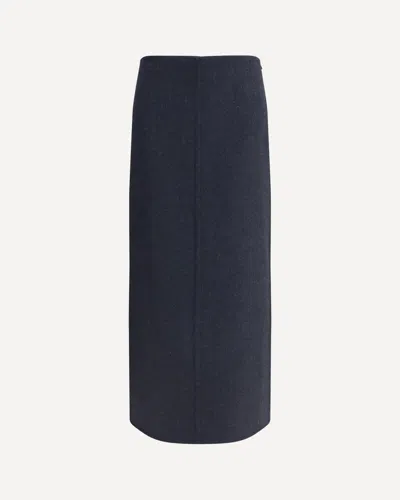 BRUNELLO CUCINELLI VIRGIN WOOL MIDI SKIRT