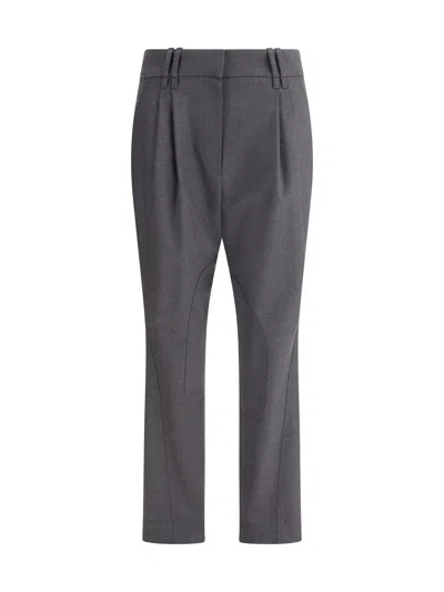BRUNELLO CUCINELLI VIRGIN WOOL PANTS