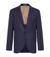 BRUNELLO CUCINELLI VIRGIN WOOL PINSTRIPE BLAZER