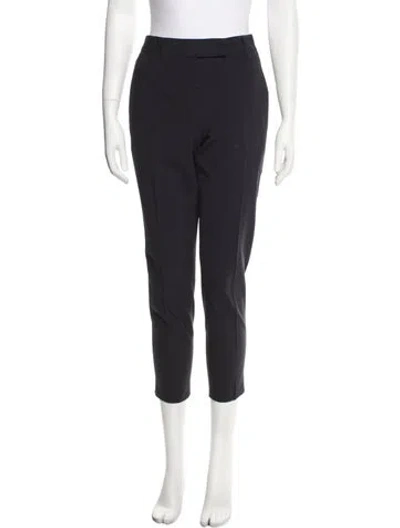 Pre-owned Brunello Cucinelli Virgin Wool Skinny Leg Pants In Blue