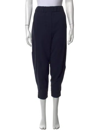 Pre-owned Brunello Cucinelli Virgin Wool Skinny Leg Pants In Blue