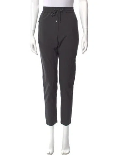 Pre-owned Brunello Cucinelli Virgin Wool Skinny Leg Pants In Gray