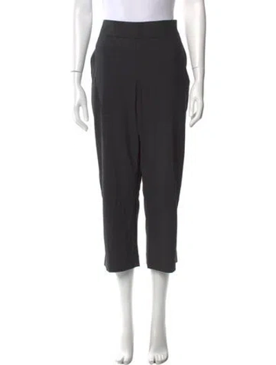 Pre-owned Brunello Cucinelli Virgin Wool Straight Leg Pants In Gray