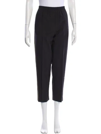Pre-owned Brunello Cucinelli Virgin Wool Straight Leg Pants In Gray