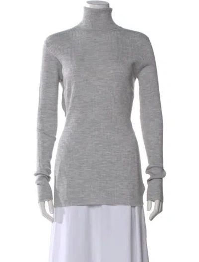 Pre-owned Brunello Cucinelli Virgin Wool Sweater W/ Tags In Gray