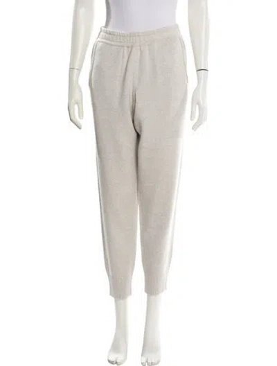 Pre-owned Brunello Cucinelli Virgin Wool Sweatpants In Gray