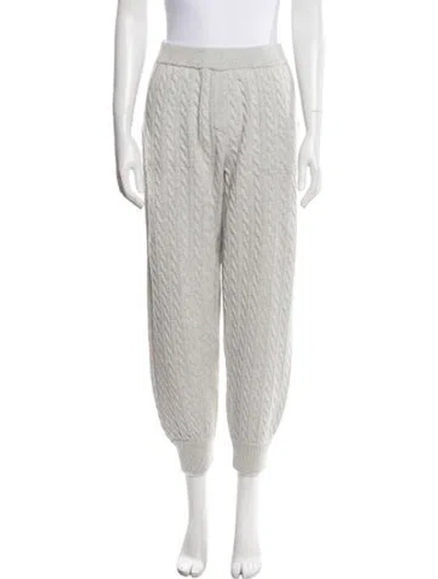 Pre-owned Brunello Cucinelli Virgin Wool Sweatpants W/ Tags In Gray