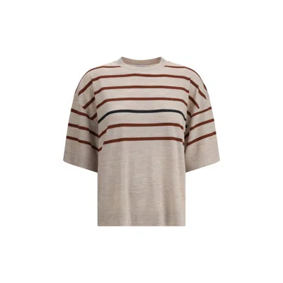 BRUNELLO CUCINELLI VIRGIN WOOL T-SHIRT