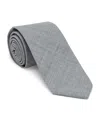 Brunello Cucinelli Virgin Wool Tie In Grey
