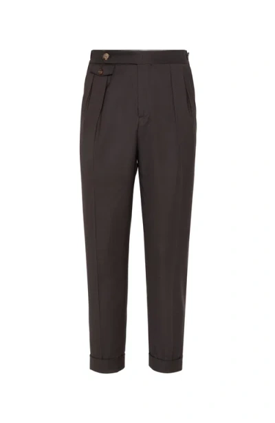 BRUNELLO CUCINELLI BRUNELLO CUCINELLI VIRGIN WOOL TROUSERS
