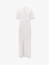 Brunello Cucinelli Viscose And Linen Long Dress Long Dress