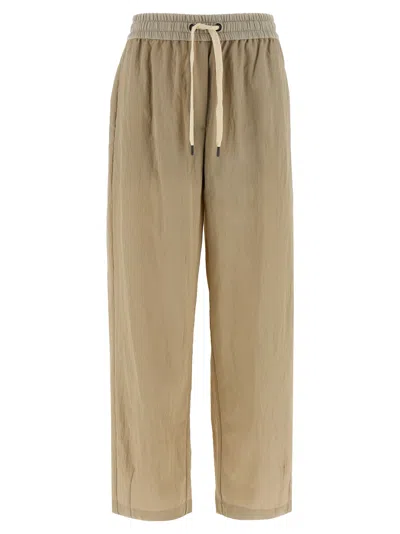 BRUNELLO CUCINELLI VISCOSE PANTS