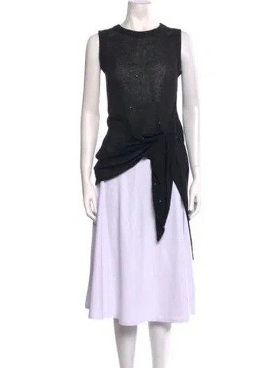 Pre-owned Brunello Cucinelli V-neck Sleeveless Tunic In Multi