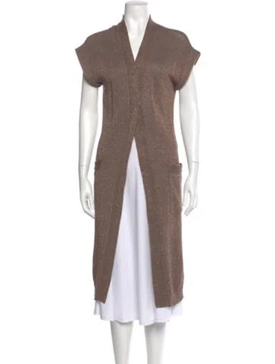 Pre-owned Brunello Cucinelli V-neck Sweater