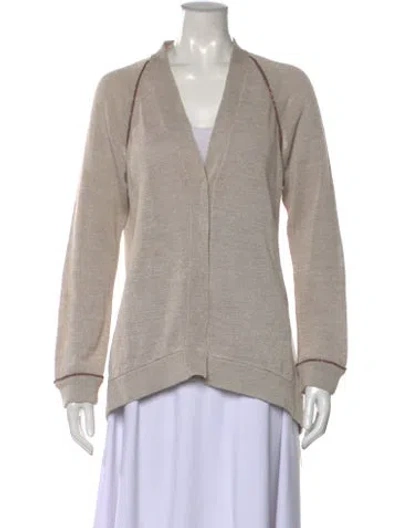 Pre-owned Brunello Cucinelli V-neck Sweater