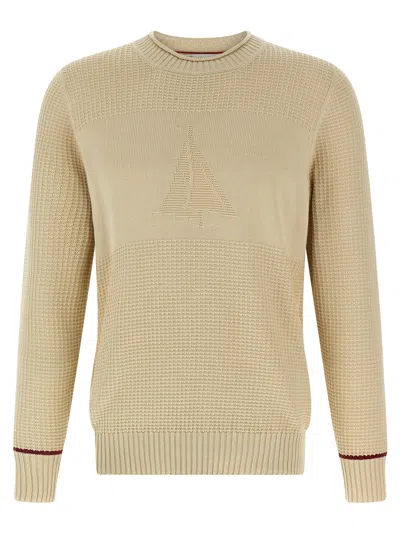 BRUNELLO CUCINELLI WAFFLE STITCH COTTON SWEATER