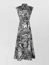 Brunello Cucinelli Multicolor Maxi Dress In Multi