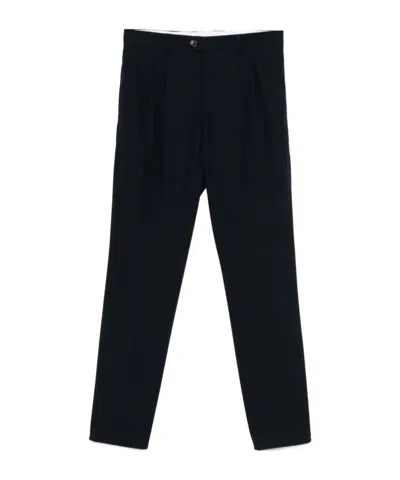 Brunello Cucinelli Waistband Loop Casual Pants In Black