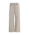 Brunello Cucinelli Twill Trousers In Nude