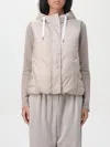Brunello Cucinelli Hooded Sleeveless Waistcoat In Neutral