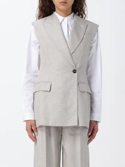 Brunello Cucinelli Blazer  Woman Color Grey