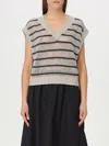 Brunello Cucinelli Waistcoat  Woman Color Multicolor