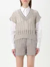 Brunello Cucinelli Knitwear In Yellow Cream