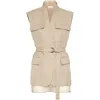 Brunello Cucinelli Gilet In Beige
