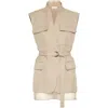 Brunello Cucinelli Gilet In Beige